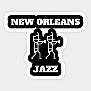 New Orleans jazz Sticker